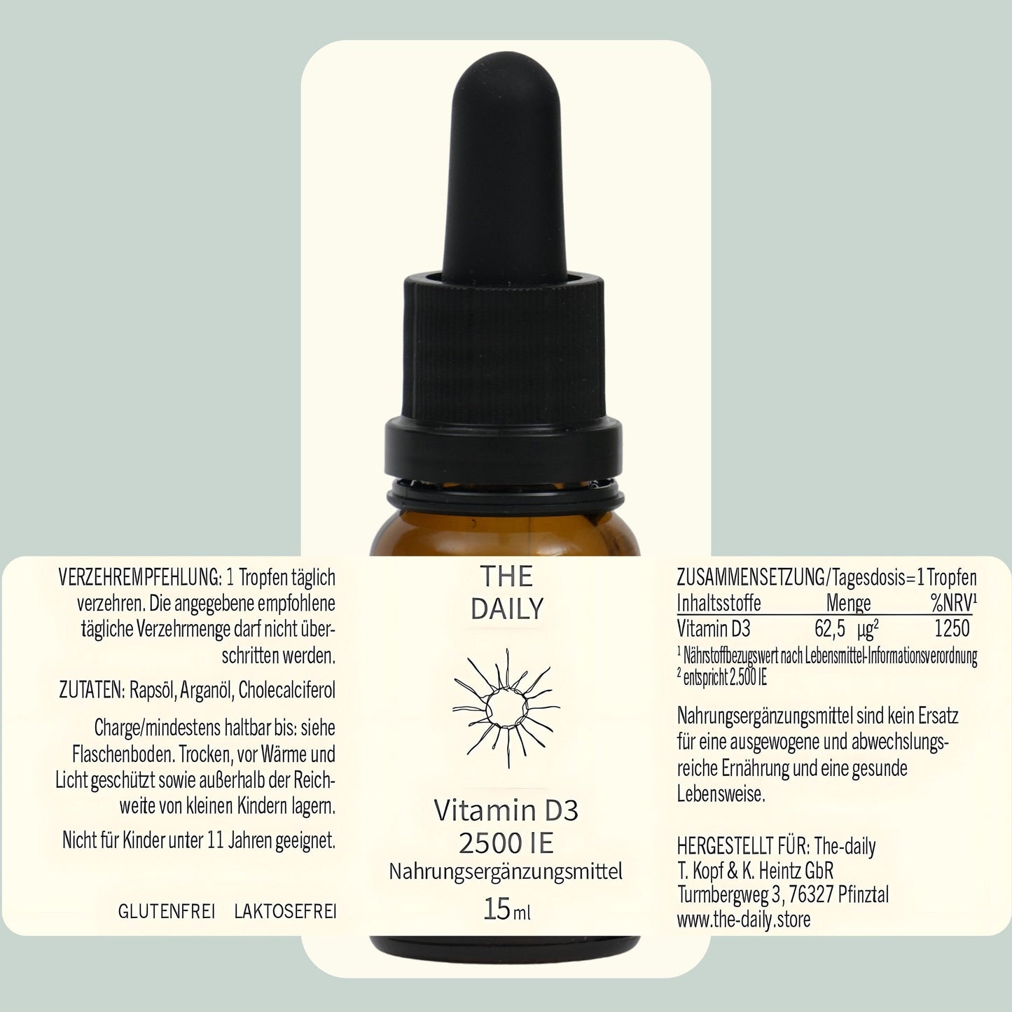 Vitamin D 2500IE - the - daily